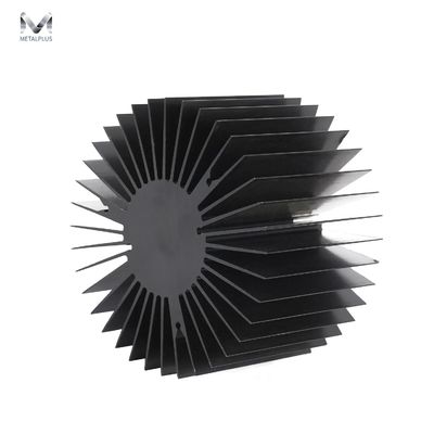 6063 Alloy LED Light Heatsink with 2 Year Warranty and ISO9001 Certified Aluminum Extrusion Profile