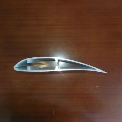 6063 Alloy Industrial Aluminum Fan Blade with Anodized Surface and Customized CNC Machining