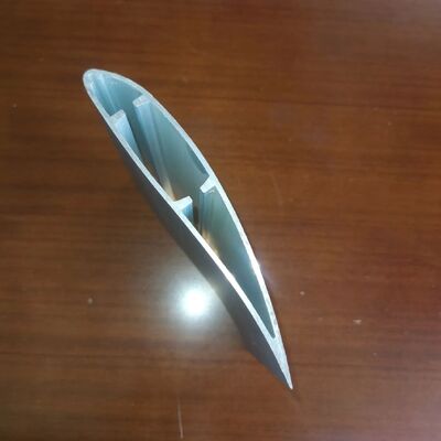6063 Aluminum Alloy Customized CNC Machining Anodized Surface Industrial Fan Blade