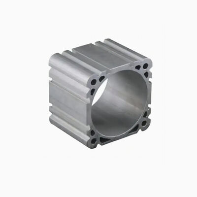 Customized CNC Machining 6063 6061 Alloy Anodized Aluminum Cylinder Profile for Electric Motor Shell
