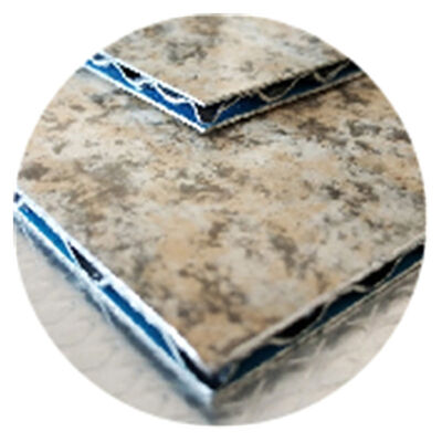 Environmental Fireproof Light Weight Aluminum Core Composite Panel ACCP for Construction