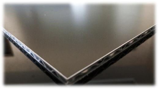 PVDF Surface Fireproof B1 Light Weight Aluminum Core Composite Panel ACCP for Multi-Surface Cladding