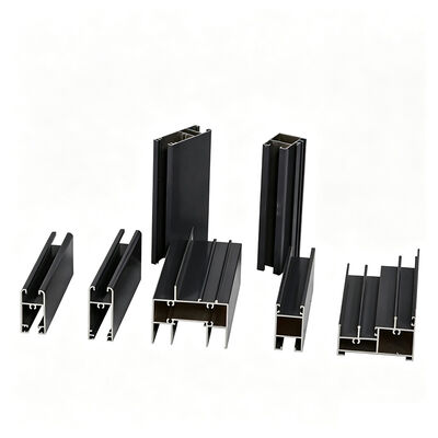 Customized 6063 T5 Aluminum Extrusion Profiles with Anodizing for Windows Doors and Curtain Wall Systems