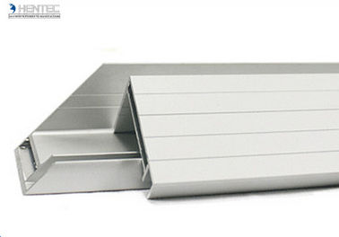 Đen / bạc Anodized 6063 nhôm năng lượng mặt trời Panel khung / năng lượng mặt trời Laminate Panels Profiles