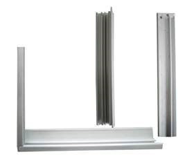 Khung nhôm năng lượng mặt trời 35 × 35 mm, Mill hoàn thành nhôm 6005 khung
