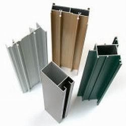Hợp kim 6063 nhôm Curtain tường hồ sơ cho trang trí ngoại thất