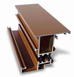 Mill Finish nhôm Curtain tường hồ sơ đồng / đen tiết kiệm năng lượng
