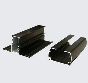 Drawbench / gỗ chuyển nhôm cửa sổ đùn hồ sơ bằng đồng đen cho nhà hàng