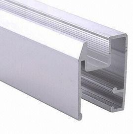 PVDF Painted Đen nhôm Window đùn hồ sơ, phòng tắm nhôm trượt Windows