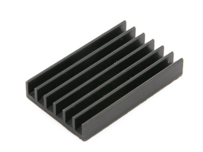 Hồ sơ tấm tản nhiệt ép đùn Anodized màu đen Bàn chải nhiệt bề mặt 6061