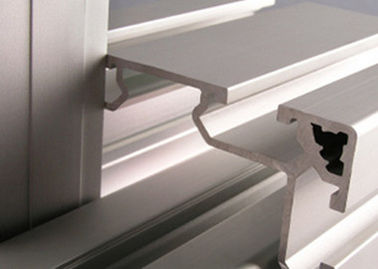 Trains Máy móc 6005/6061 Nhôm Profile, Clear / Satin nhôm đùn Bar