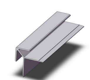 6060/6005 Nhôm đùn góc tường mỏng với gia công CNC