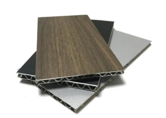 Bảng điều khiển composite cốt lõi nhôm chống cháy Sóng không cháy