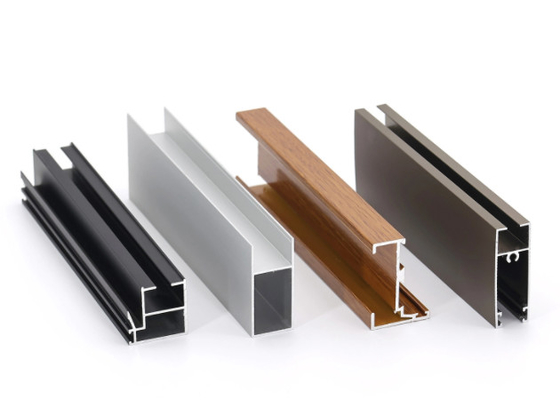 Hồ sơ đùn nhôm điện di 6063 / Hồ sơ xây dựng T5