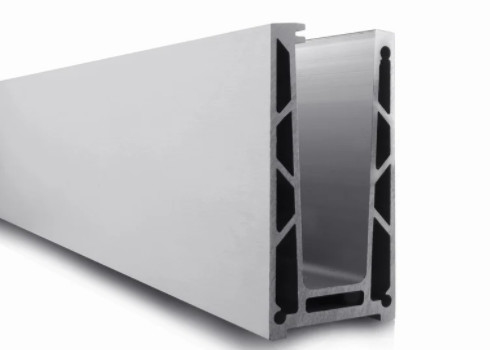 Lan can tay nhôm Anodized Hợp kim thủy tinh kênh U 6063 T5