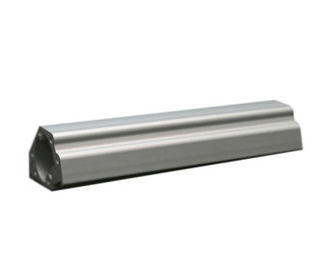 6082, 2A12, 2024, 7075, 7055, 7150 Silver Anodized Aluminium Extruded Profiles / Cutting / Drilling / CNC Machining