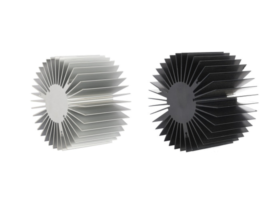 ISO9001 Hạt nhôm Heatsink Extrusion Profiles Polishing cho sự phân tán nhiệt nhanh chóng