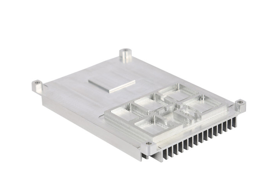 Profiles nhiệt điện tử Anodized nhôm tự nhiên với mài / khoan / chạm