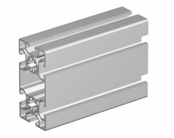 Đen / Rõ ràng anodized nhôm hồ sơ công nghiệp hợp kim 6063 cho máy móc