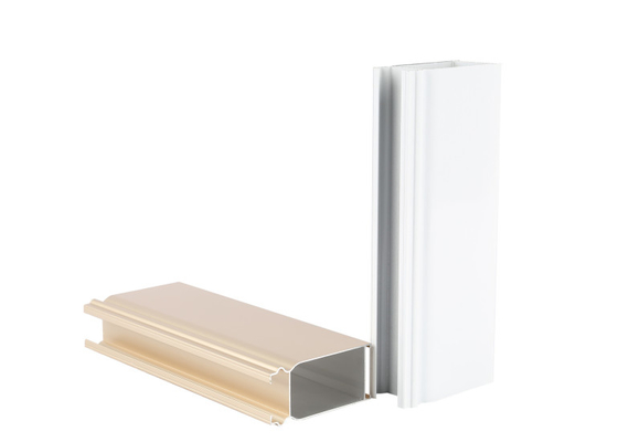 Electrophoresis Aluminium Window Extrusion Profiles 6063-T5 với chế biến hoàn thiện