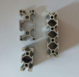 Hồ sơ nhôm công nghiệp được mạ bạc an toàn, nhôm hợp kim 6063 đùn