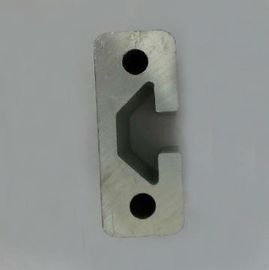 Hệ thống hồ sơ nhôm 6063-T5 anodized bạc với phay / khoan