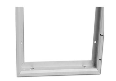 Khung nhôm năng lượng mặt trời bạc anodized 6063/6061 với máy hoàn thiện