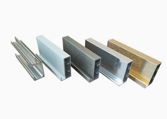 Đèn Anodizing Công nghiệp Aluminium Profiles Extrusion tùy chỉnh CNC Machining