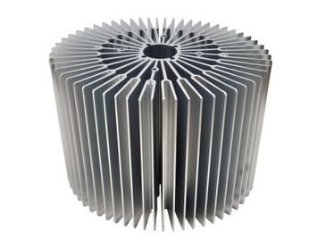 Hướng dương tản nhiệt / nhôm tản nhiệt hồ sơ đùn cho ánh sáng Led