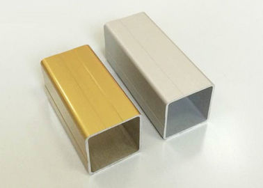 Anodized / sơn bột nhôm Extrusin hồ sơ / hình vuông / CNC sâu chế biến