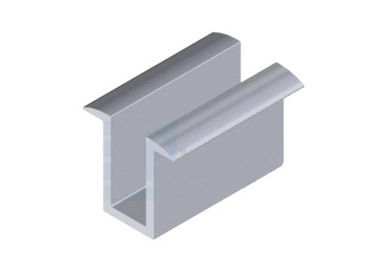 Hệ thống gắn kết mái nhà năng lượng mặt trời cường độ cao / Kẹp nhôm giữa CE