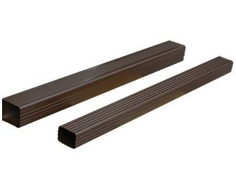 Anodized ép đùn nhôm xây dựng hồ sơ hình chữ nhật ống mỏng tường