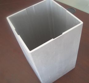Chứng nhận CE nhôm hình chữ nhật ống anodized với bột tráng