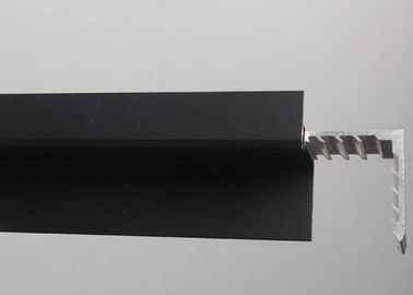 Khung nhôm năng lượng mặt trời màu đen anodized 6063 - T5 với kích thước tùy chỉnh