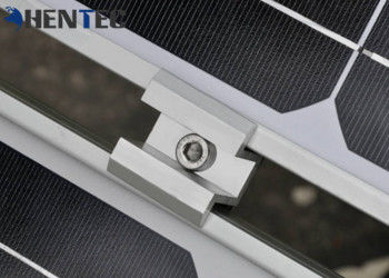 PV Mid Clamp Hệ thống gắn mái nhà Panel năng lượng mặt trời 6063- T5 / 6060- T5 / 6082-T6