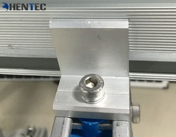 Mill Finished / Anodized Solar End Kẹp Hệ thống gắn kết năng lượng mặt trời Kích thước tùy chỉnh
