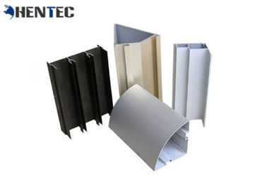 Hồ sơ đùn nhôm tiêu chuẩn CE cho cửa ra vào bên hông / cửa mạ vàng