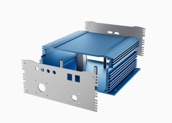 Hộp điện tử nhôm Vỏ chống bụi Hộp nối DIY Khuôn đúc nhôm cho điện tử