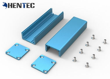 Bright Blue Anodizing nhôm đùn Enclosure 6063/6061/6005 nước bằng chứng