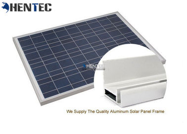 Khung nhôm năng lượng mặt trời CA và CE 6063-T5 với quá trình oxy hóa / anốt hóa