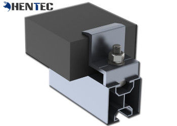 Hệ thống lắp đặt Pv anodized Kết thúc kẹp cho hệ thống lắp trên mái, chống chịu thời tiết