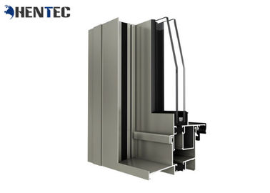 Hiệu suất phá vỡ khung nhôm Cửa sổ ép đùn với bột tráng