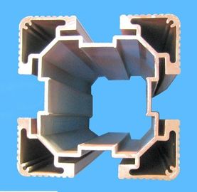 6005 Bạc Anodized nhôm công nghiệp hồ sơ, phay nhôm khớp đúng với đùn