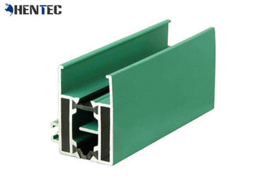 Tùy chỉnh màu Anodized nhôm đùn hồ sơ bột sơn