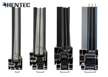 Hồ sơ khung cửa sổ bằng nhôm sơn tĩnh điện T5 / T6 cho cửa sổ trượt
