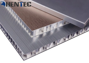 Anodized Construction Nhôm Profile Tấm nhôm tổ ong với kết thúc chải