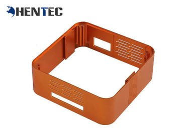 Màu cam tùy chỉnh ép đùn nhôm Pcb với gia công hoàn thành