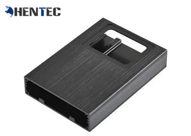 Vỏ nhôm đen Anodized / Hộp nhôm ép đùn cho thiết bị điện tử