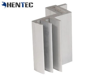 Anodized Surface PV MID Kẹp / Đường ray cho các hệ thống lắp đặt mái nhà năng lượng mặt trời
