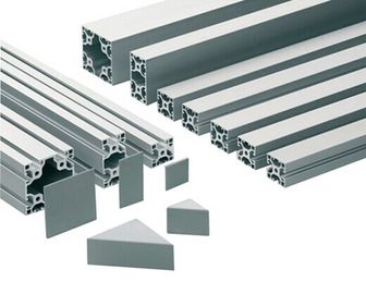 Hợp kim 6063 - T5 Dây chuyền lắp ráp nhôm công nghiệp anodized 123